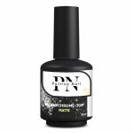 Топ матовый без липкого слоя Monochrome-top Matte с черными и белыми частичками, 16 мл Patrisa Nail