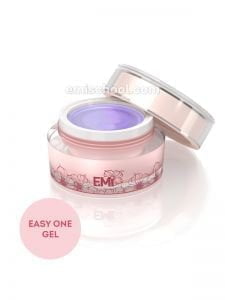 Однофазный скульптурный гель EMi Easy One Gel, прозрачный гель 3 в 1, 15 гр.  - NOGTISHOP