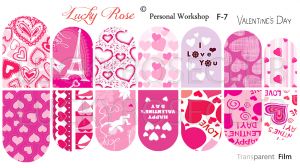 Series F-007 Lucky Rose  - NOGTISHOP