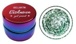 Гель краска GELLAKTIK EXCLUSIVE GGKE-06, с липким слоем, 7гр 