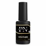 Топ глянцевый без липкого слоя Gold Flake с золотыми хлопьями, 8 мл Patrisa Nail