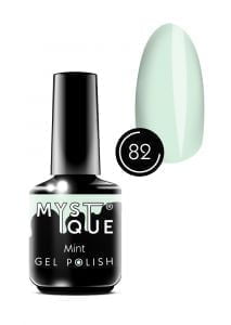 Гель-лак Gel Polish №82 «Mint» Mystique, 15 ml