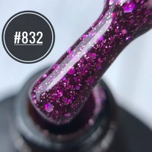 Гель-лак VELVET №832 10 мл   - NOGTISHOP