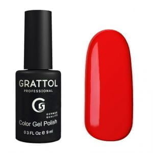  Гель-лак Grattol GTC084 Scarlet, 9мл.