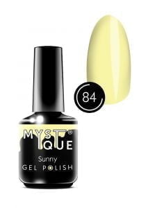 Гель-лак Gel Polish №84 «Sunny» Mystique, 15 ml