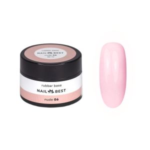 Base Nail Best Nude Rubber №06, в банке 30 g - NOGTISHOP