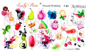 Series F-085 Lucky Rose - NOGTISHOP