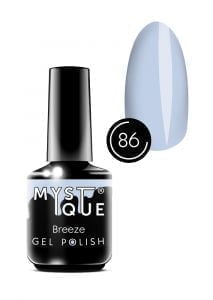 Гель-лак Gel Polish №86 «Breeze» Mystique, 15 ml