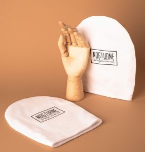 Термоварежки для парафинотерапии или масок для рук, 1 пара, Белые Nogturne - NOGTISHOP