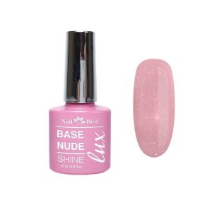 LUX Base Nail Best Nude Shine №05s, 15 g / нюдовая камуфлирующая база c шиммером - NOGTISHOP