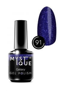 Гель-лак Gel Polish №91 «Galaxy» Mystique, 15 ml