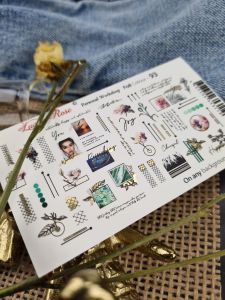 Слайдер-дизайн Foil Color Gold №93, Lucky Rose - NOGTISHOP