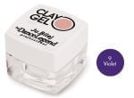 Гель-пластилин для дизайна ногтей №09 Violet Glay Gel Ju.Bilej 4 гр. 