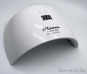 Лампа Bloom 9XPlus, 36 ватт, Белая - NOGTISHOP