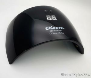 Лампа Bloom 9XPlus, 36 ватт, Черная - NOGTISHOP