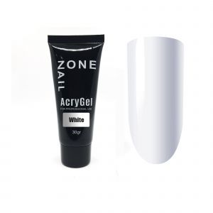 Акригель OneNail AcryGel White, 30 гр.  - NOGTISHOP