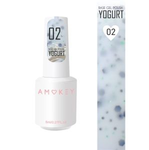 BASE Rubber Yogurt 02 (средняя консистенция) - 10ml - NOGTISHOP