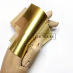 Фольга для дизайна ногтей Матовая (золото) 