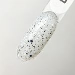 BEZE base PN №01 12 мл, Молочная база с черно-белой крошкой 