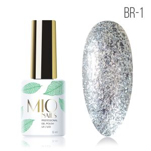 Гель-лак MIO Nails BR-1. Brilliant № 1, 8 мл. - NOGTISHOP