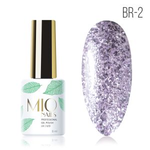 Гель-лак MIO Nails BR-2. Brilliant № 2, 8 мл. - NOGTISHOP