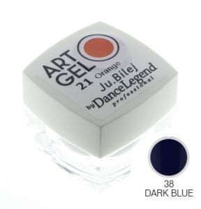 JuBilej Арт гель DARK BLUE № 38, 4 гр. - NOGTISHOP