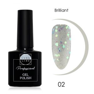 Гель-лак LunaLine Brilliant №02, 10 мл    - NOGTISHOP