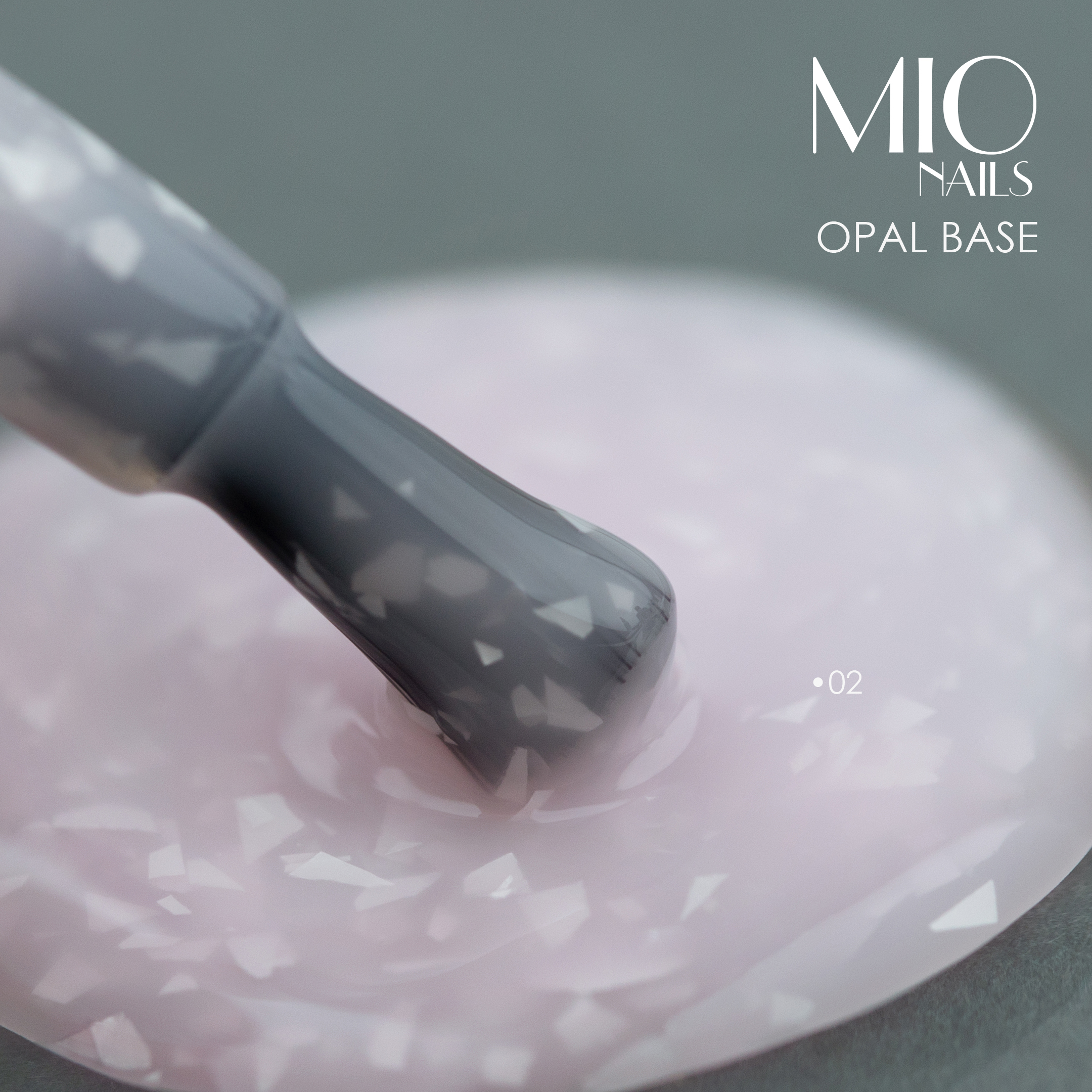 База MIO Nails COLOR «Opal» # 02, 15 мл.