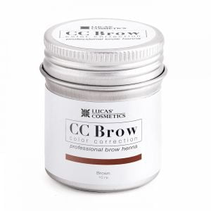 Хна для бровей CC BROW (BROWN) в баночке (Коричневый), 10 гр