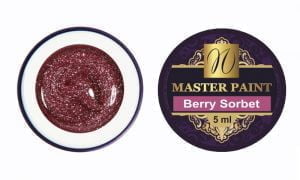 Гелевая краска Master Paint Berry Sorbet, 5 мл - NOGTISHOP