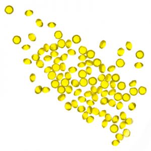 Бриллиантовая крошка в пакете, №03 жёлтая, 80-100 шт, Irisk - NOGTISHOP