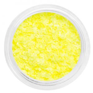 Декор неоновое пралине в баночке №02 SC 500 жёлтые, IRISK - NOGTISHOP
