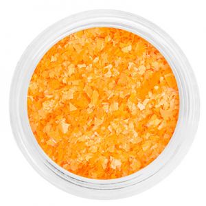 Декор неоновое пралине в баночке №06 SC 504 оранжевые, IRISK - NOGTISHOP