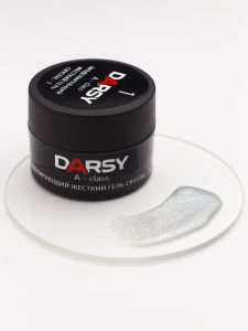 Моделирующий жесткий гель CRYSTAL №01, DARSY, баночка 15 мл - NOGTISHOP
