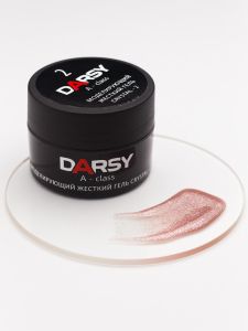 Моделирующий жесткий гель CRYSTAL №02, DARSY, баночка 15 мл - NOGTISHOP
