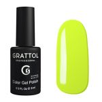 Гель-лак Grattol GTC035 Pastel Lemon неон, 9мл.