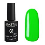Гель-лак Grattol GTC037 Lime неон, 9мл.