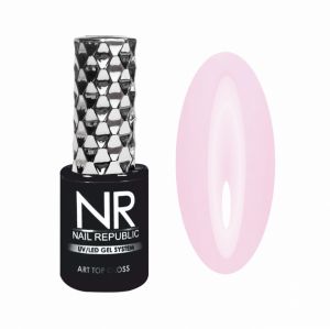 Art Top Gloss №21 PROVENCE Розовое облако Nail Republic, 10 мл - NOGTISHOP