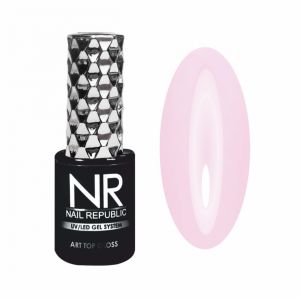 Art Top Gloss №21 PROVENCE Розовое облако Nail Republic, 15 мл - NOGTISHOP