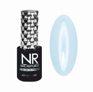 Art Top Gloss №23 PROVENCE Незабудковое поле Nail Republic, 10 мл - NOGTISHOP