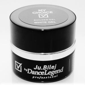 Гель моделирующий белый MY CHOICE BUILDER WHITE GEL Ju.Bilej 15 мл - NOGTISHOP