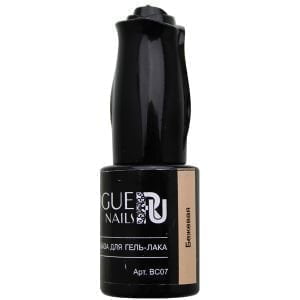 Rubber Base Vogue Nails Каучуковая руббер база Бежевая, 10 мл - NOGTISHOP