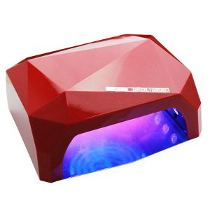 Лампа CCFL12+LED 24, 36 Ватт, Красная, DIAMOND - NOGTISHOP