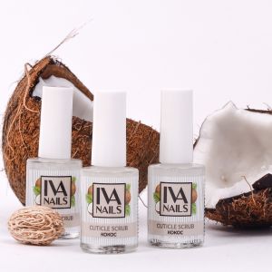 Скраб-желе для кутикулы IVA nails Кокос 11 мл  - NOGTISHOP