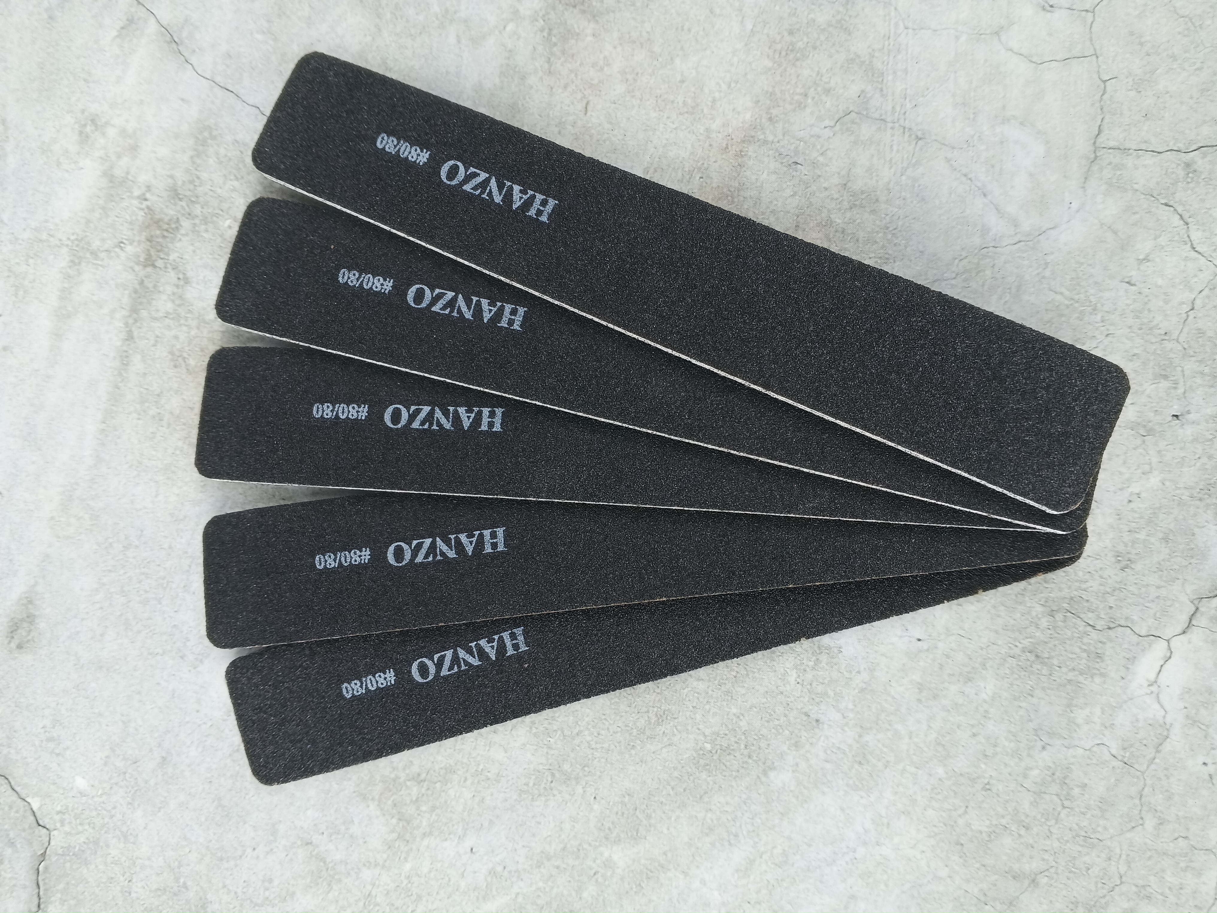 Пилки прямые широкие черные UT405A 80/80, 5 шт, Hanzo