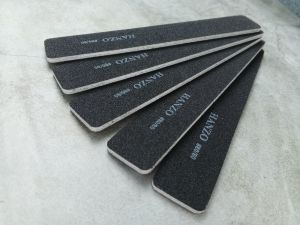 Пилки прямые широкие черные UT405A 80/80, 5 шт, Hanzo - NOGTISHOP