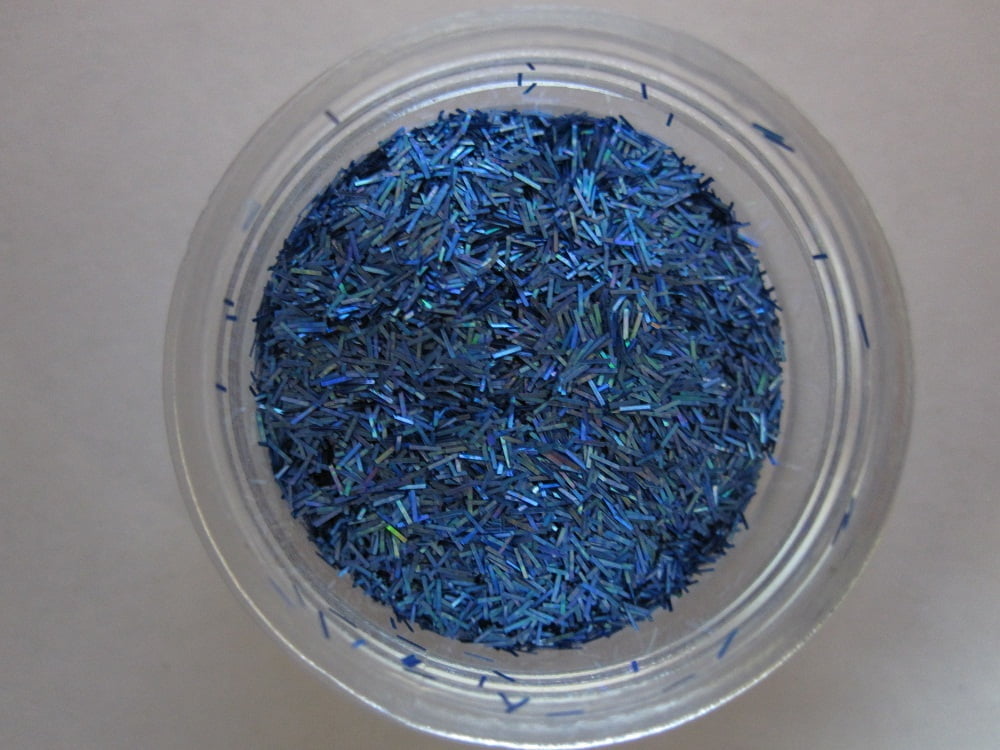 Блеск "Елочка", (синий)№ 912(Е021).