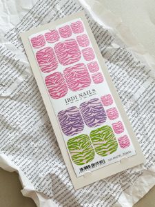 Пленки для педикюра IBDI NAILS 103 PASTEL ZEBRA - NOGTISHOP