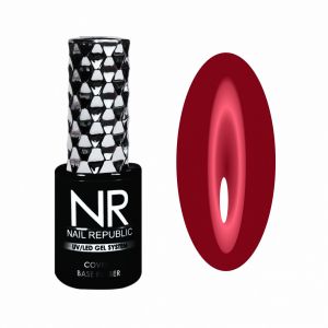 LADY IN RED №92 цветная база, 15 мл. Nail Republic - NOGTISHOP