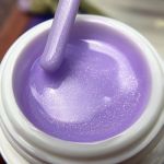 Конструирующий цветной гель с микроблеском, Pudding Gel, Lilac, 15 гр 